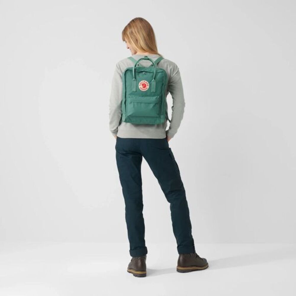 Fjallraven Kanken Frost Green Classic Everyday Outdoor Backpack Book Bag